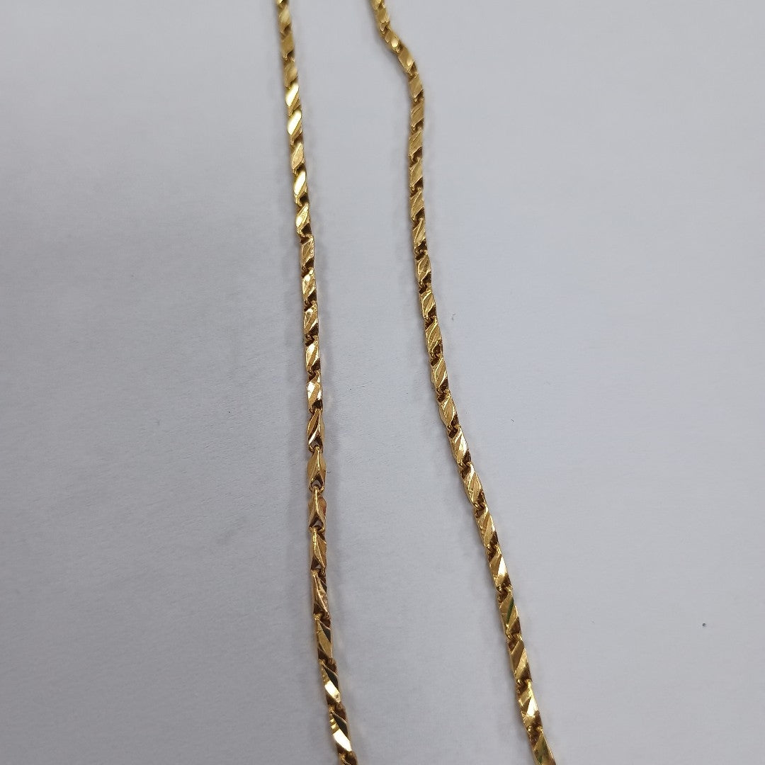 CADENA ORO 18 K 7,00 GRMS (SEMINUEVO)