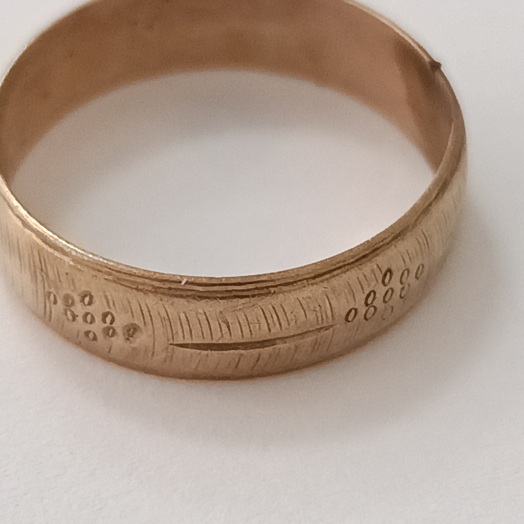 ARGOLLA ORO 10 K 1.7 GRMS (SEMINUEVO)