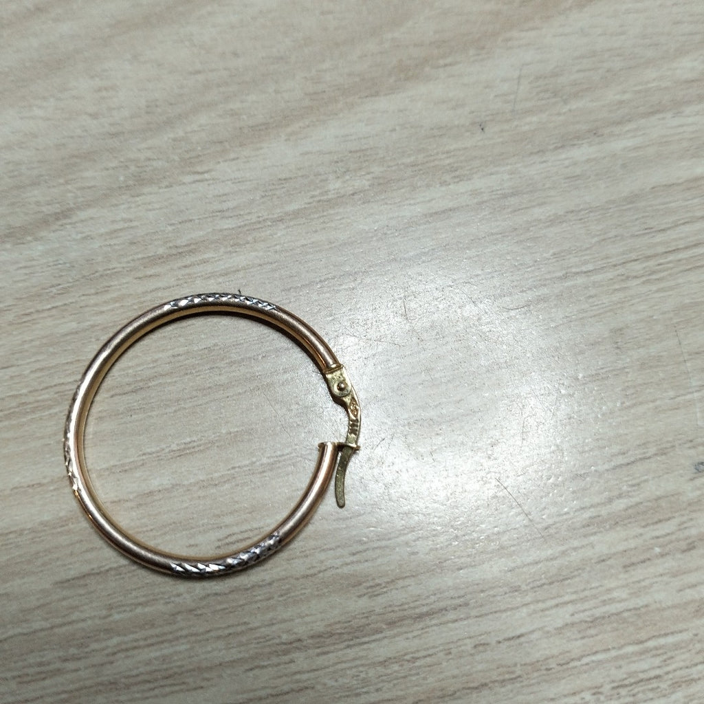 ARRACADAS PAR ORO 14 K 1.9 GRMS (SEMINUEVO)
