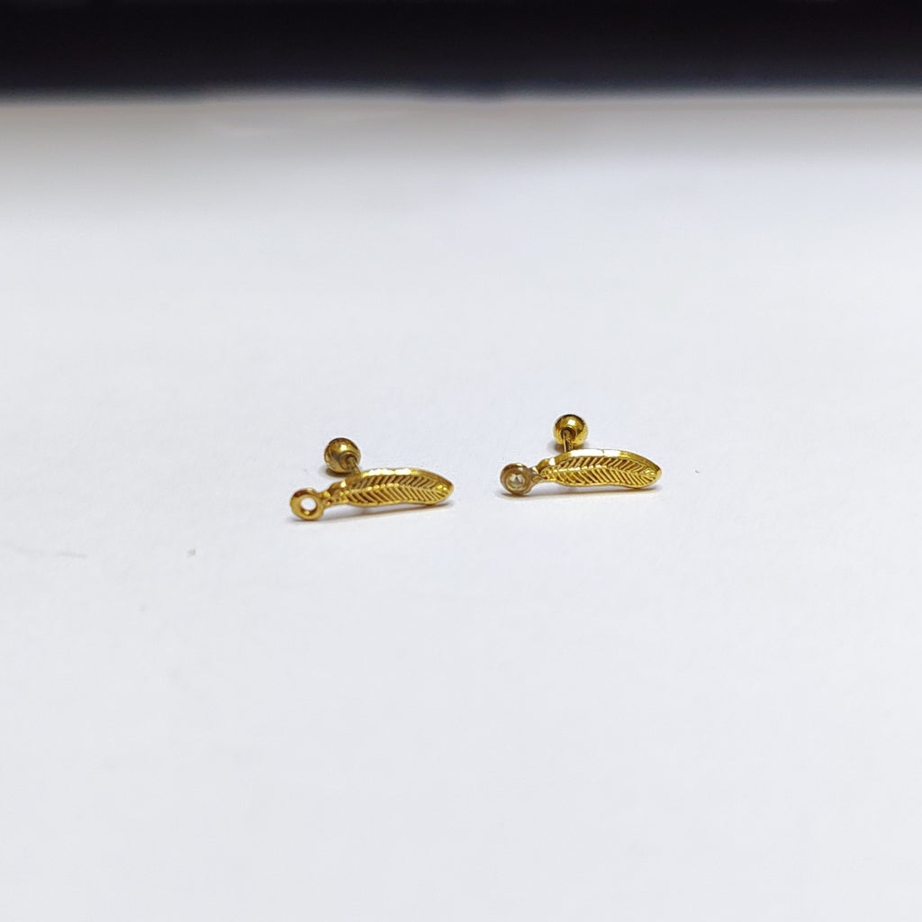 ARETES PAR ORO 10 K 0.2 GRMS (SEMINUEVO)