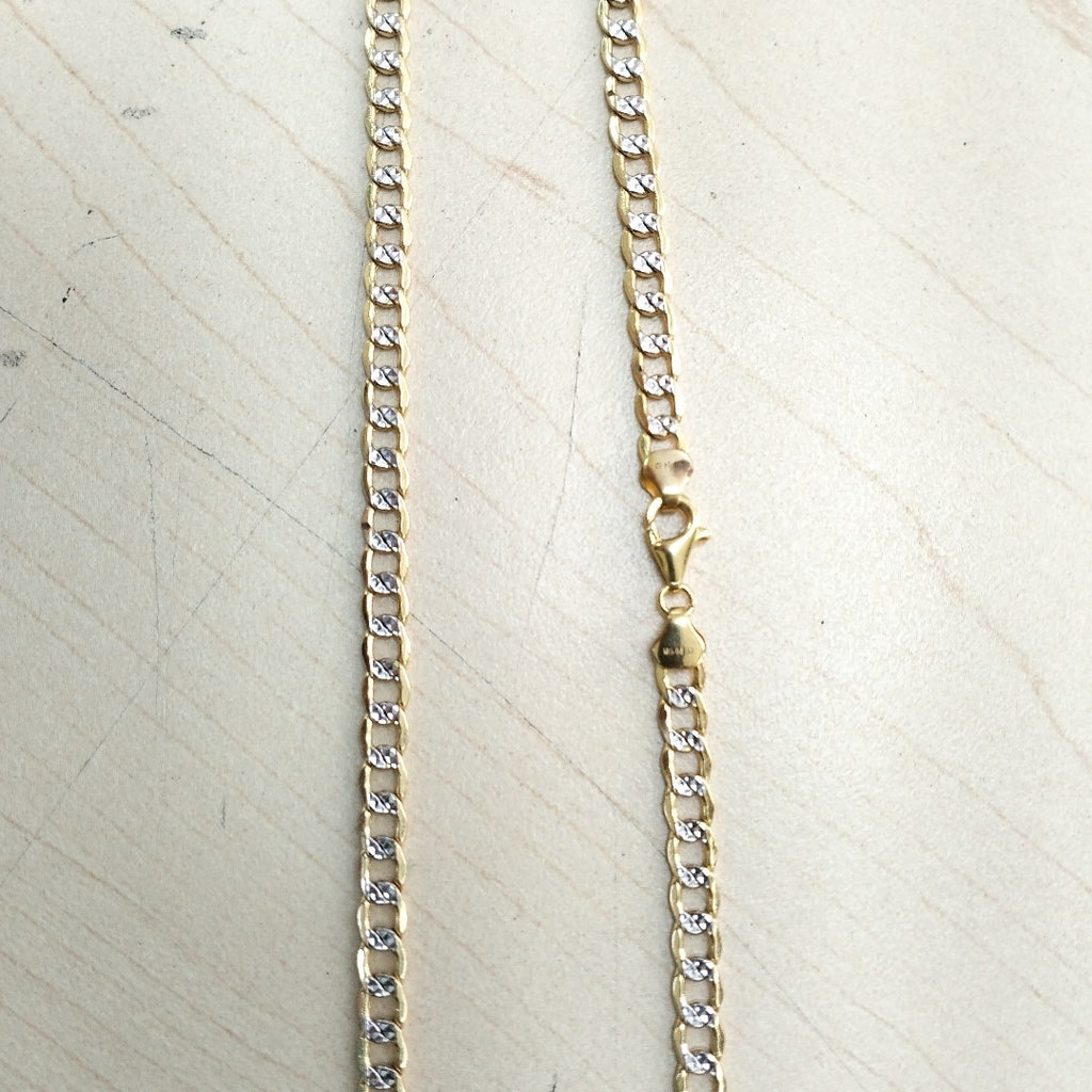 CADENA ORO, RODIADO 14 K 10.1 GRMS (SEMINUEVO)