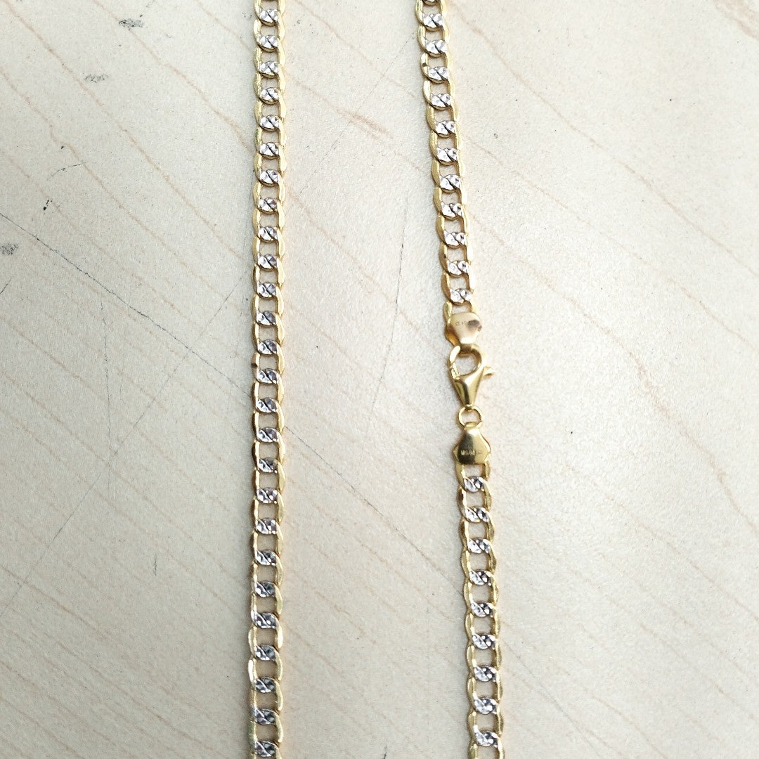 CADENA ORO, RODIADO 14 K 10.1 GRMS (SEMINUEVO)