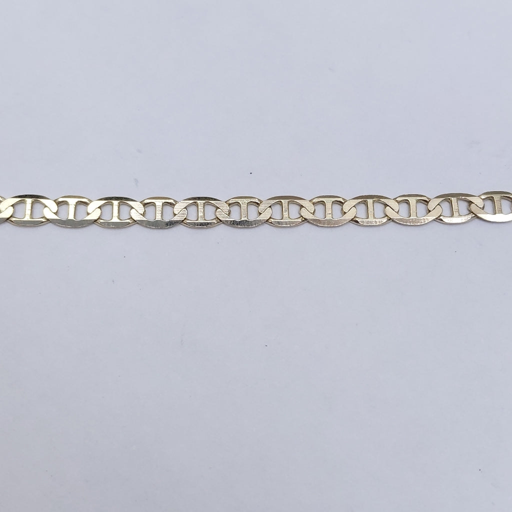 PULSERAS TEJIDO MARINERA ORO 14K 18 CM 3 GR (NUEVO)
