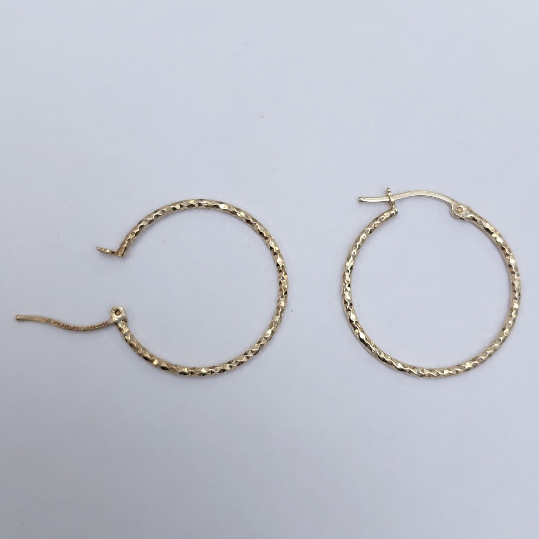 ARRACADAS PAR ORO 14 K 2,00 GRMS (SEMINUEVO)