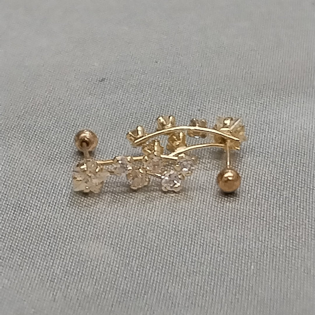ARETES PAR ORO 10 K 0.7 GRMS (SEMINUEVO)