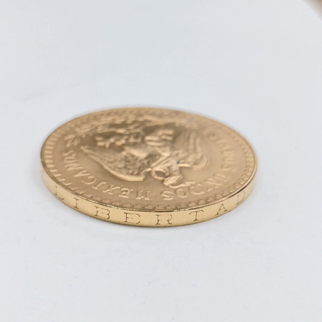 K1 41.6 GRMS 21 K IDENTIFICACIÓN MONEDA NOMINATIVA MONEDAS PESOS 50 PESOS (SEMINUEVO)