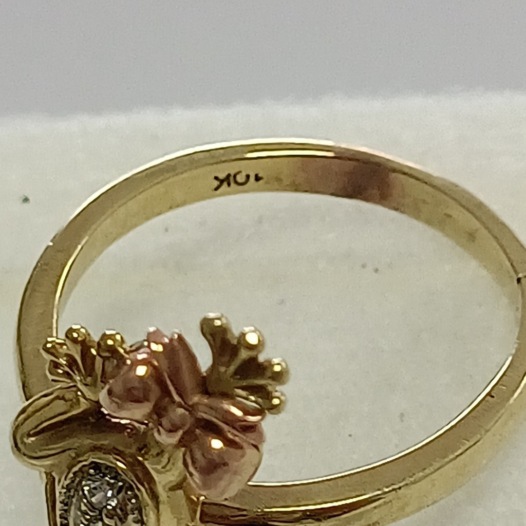 ANILLO ORO 10 K 3,60 GRMS (SEMINUEVO)