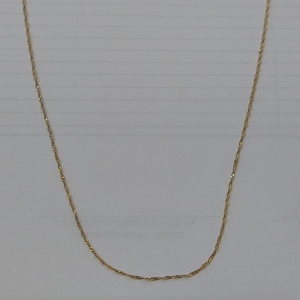 GARGANTILLA ORO 10 K 0.9 GRMS (SEMINUEVO)