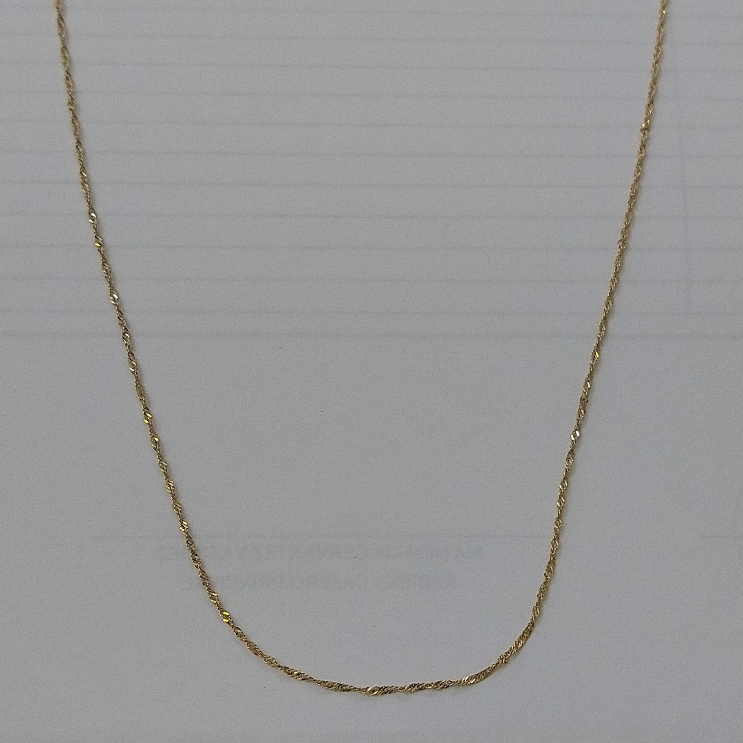 GARGANTILLA ORO 10 K 0.9 GRMS (SEMINUEVO)