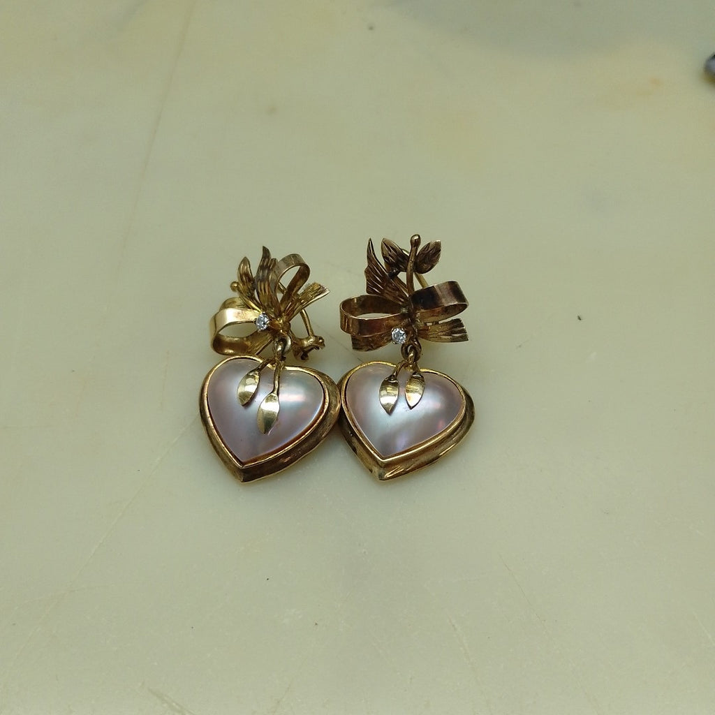 ARETES PAR ORO 8 K 11.5 GRMS (SEMINUEVO)