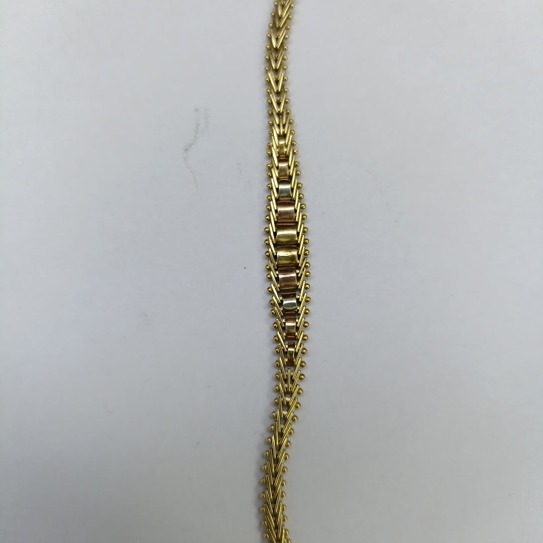 PULSERA ORO 14 K 6.2 GRMS (SEMINUEVO)