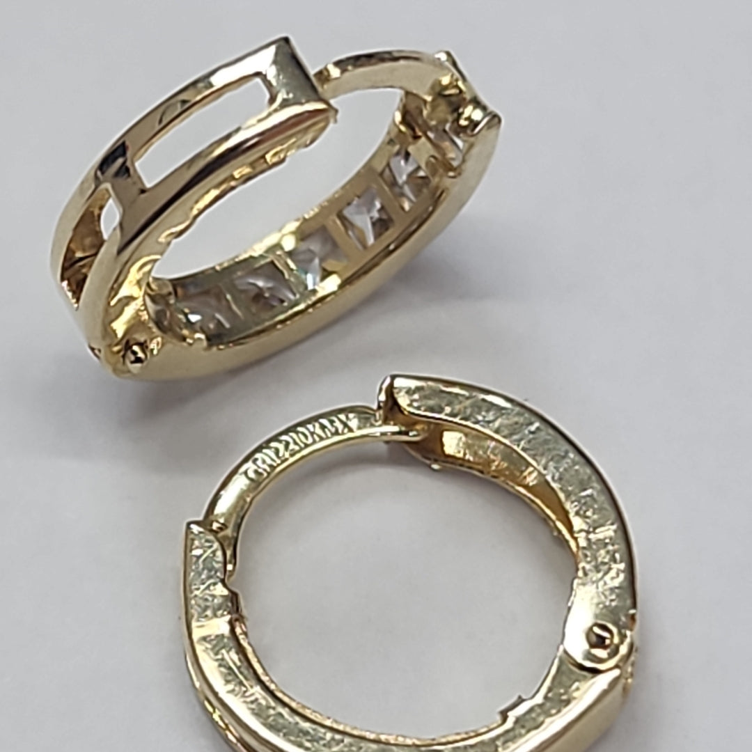 ARRACADAS PAR ORO 10 K 0.9 GRMS (SEMINUEVO)
