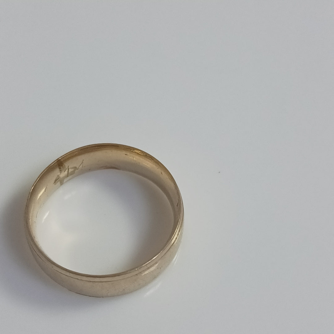 ARGOLLA ORO 14 K 3.8 GRMS (SEMINUEVO)