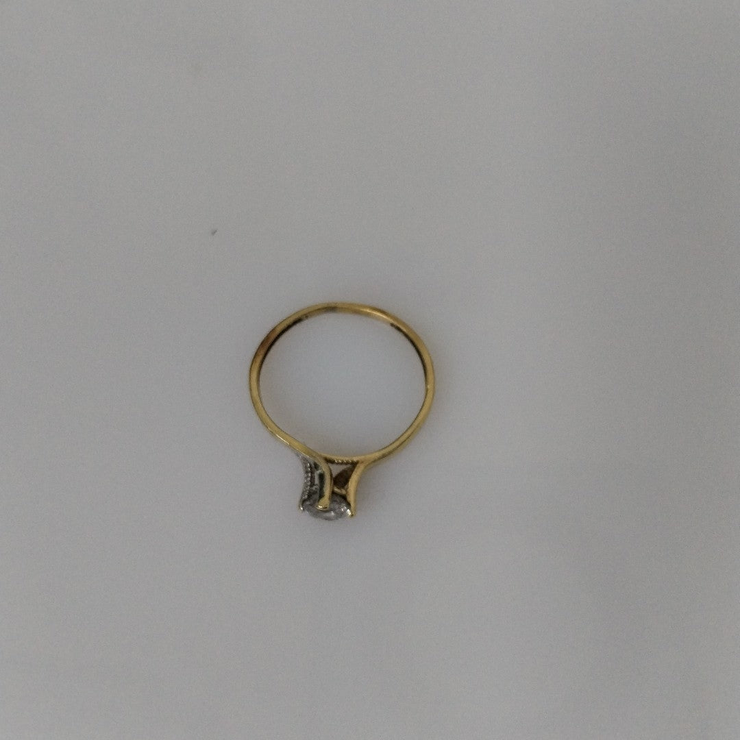 ANILLO ORO 14 K 1.3 GRMS (SEMINUEVO)