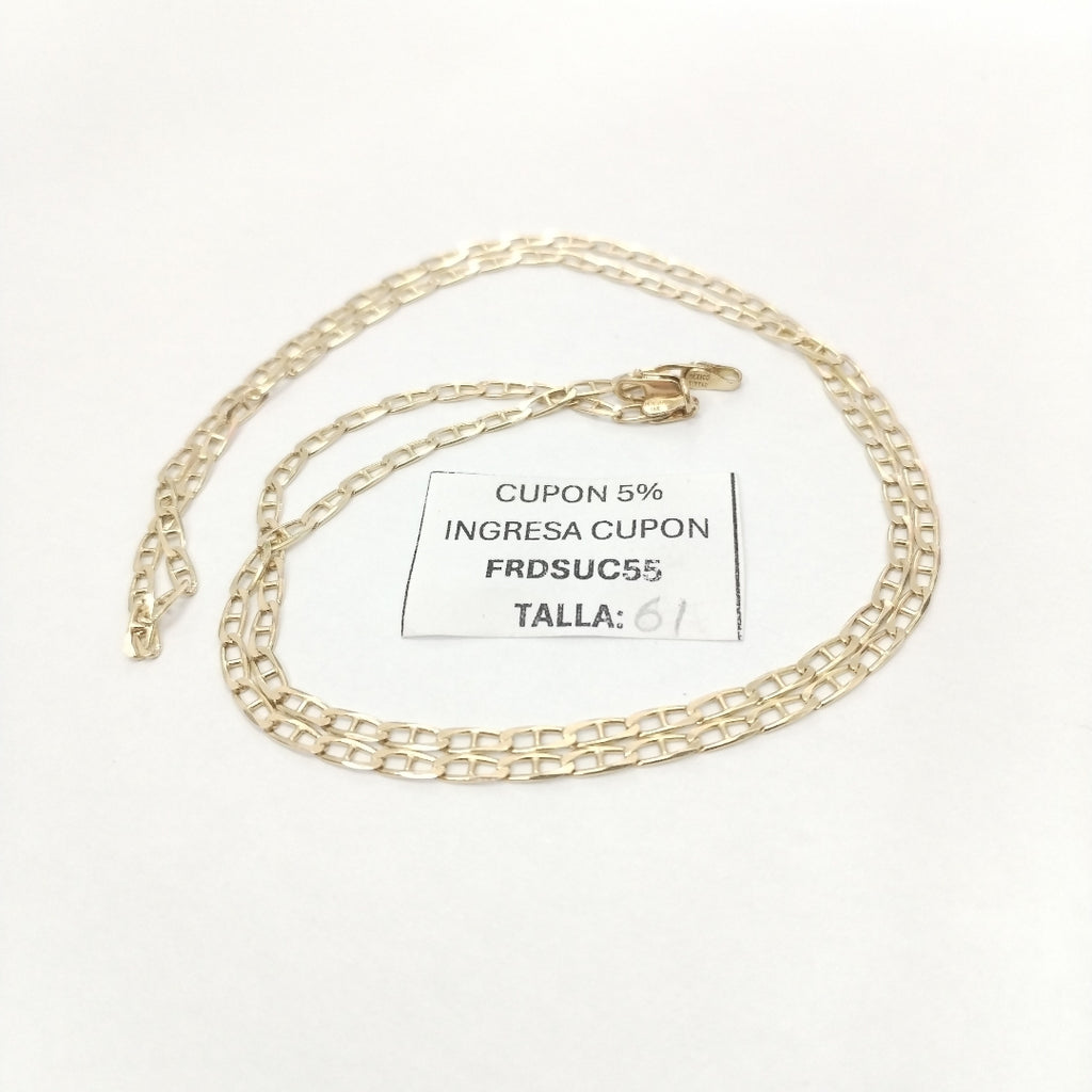 CADENA ORO 14 K 7.5 GRMS (SEMINUEVO)