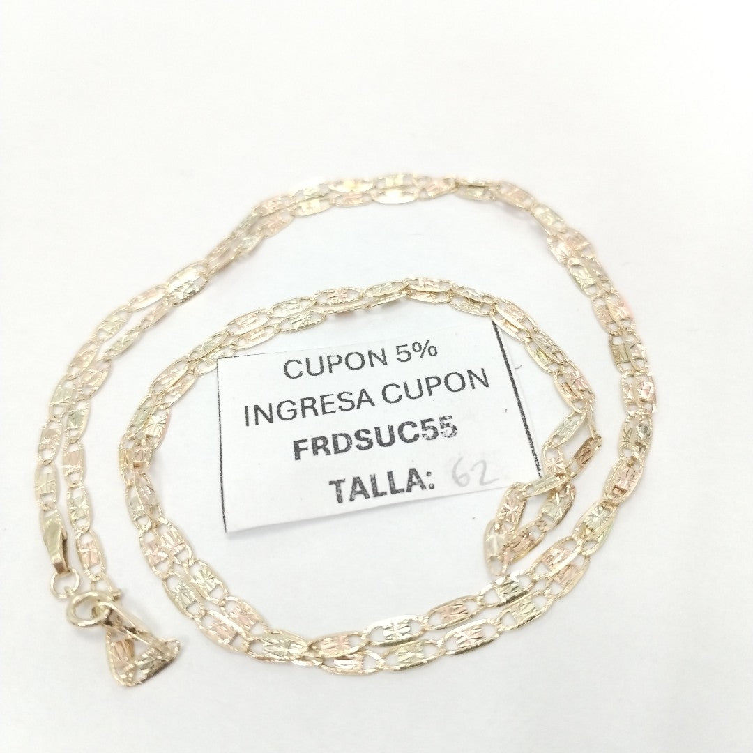 CADENA ORO 8 K 3.9 GRMS (SEMINUEVO)