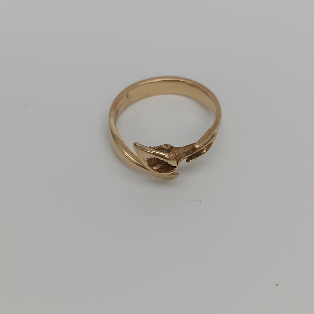 ANILLO ORO 10 K 3,60 GRMS (SEMINUEVO)