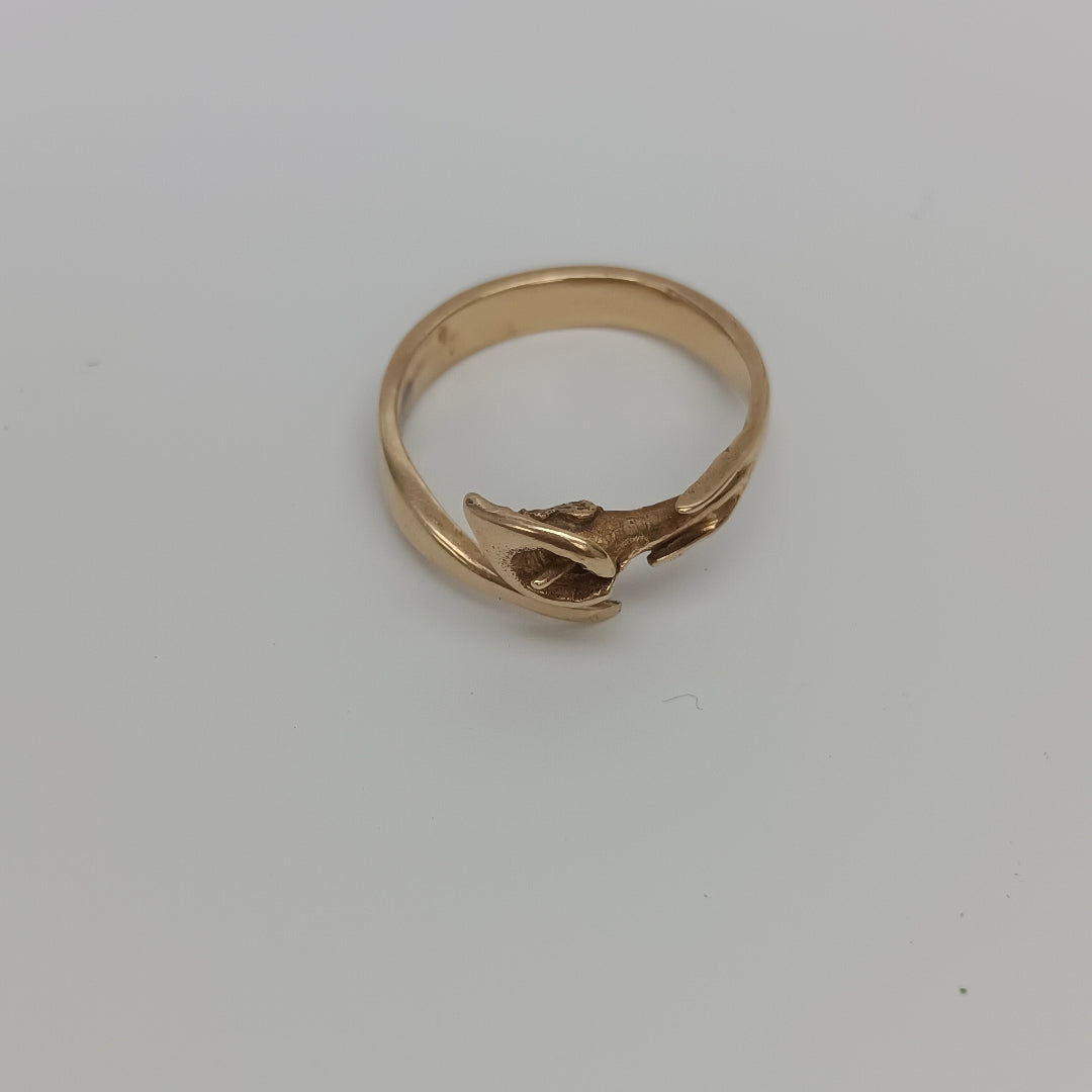 ANILLO ORO 10 K 3,60 GRMS (SEMINUEVO)