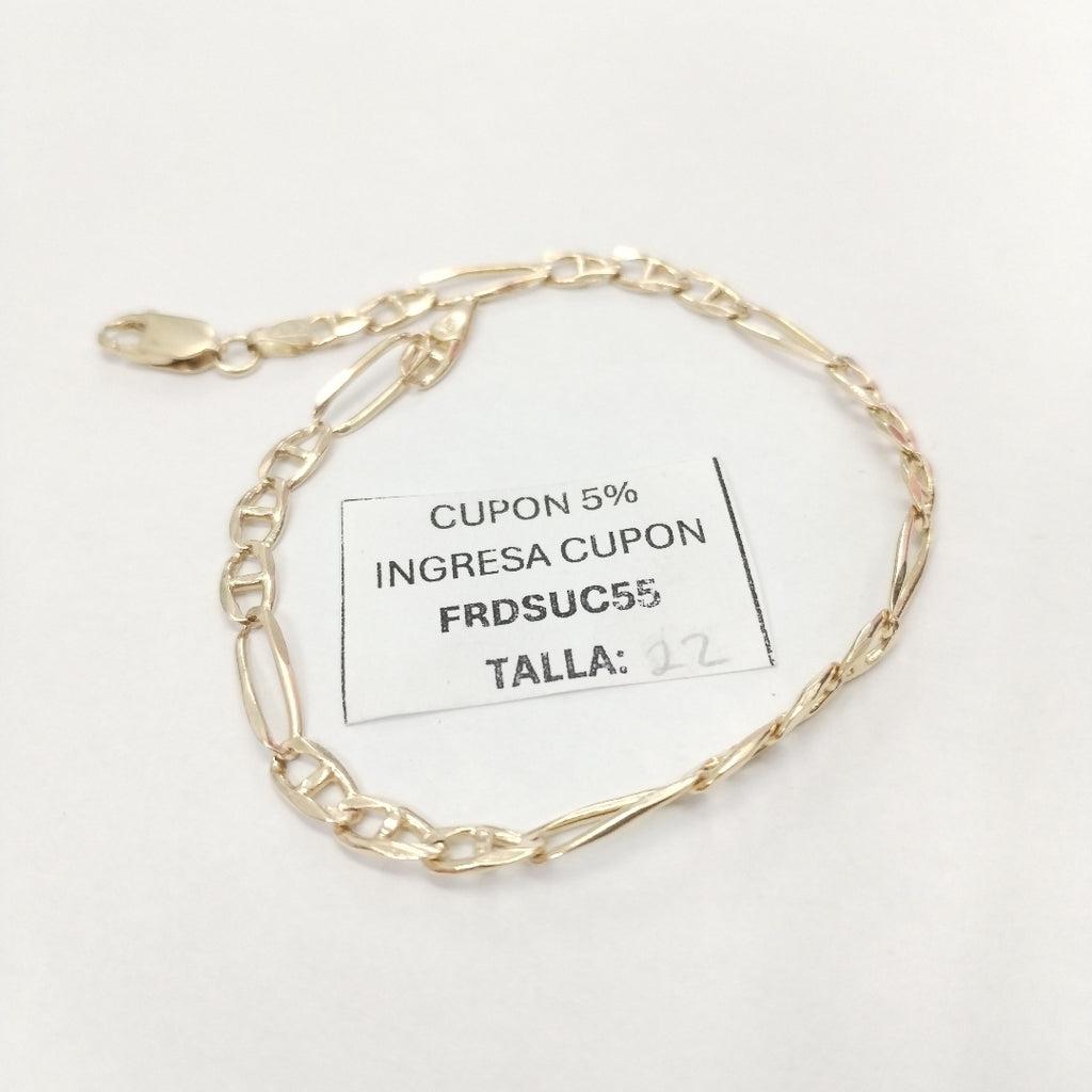 PULSERA ORO 14 K 7.1 GRMS (SEMINUEVO)