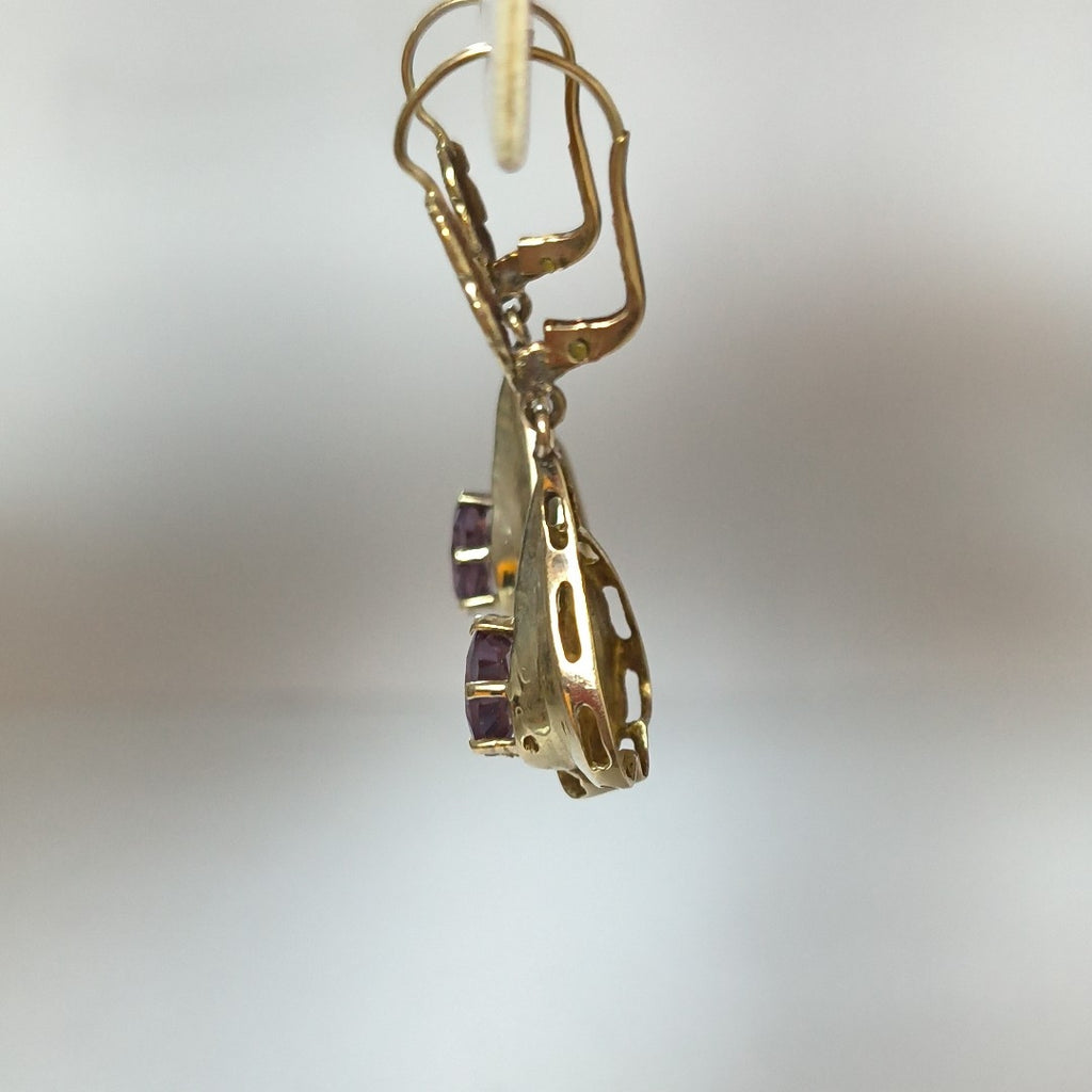 ARETES PAR ORO 10 K 4.7 GRMS (SEMINUEVO)
