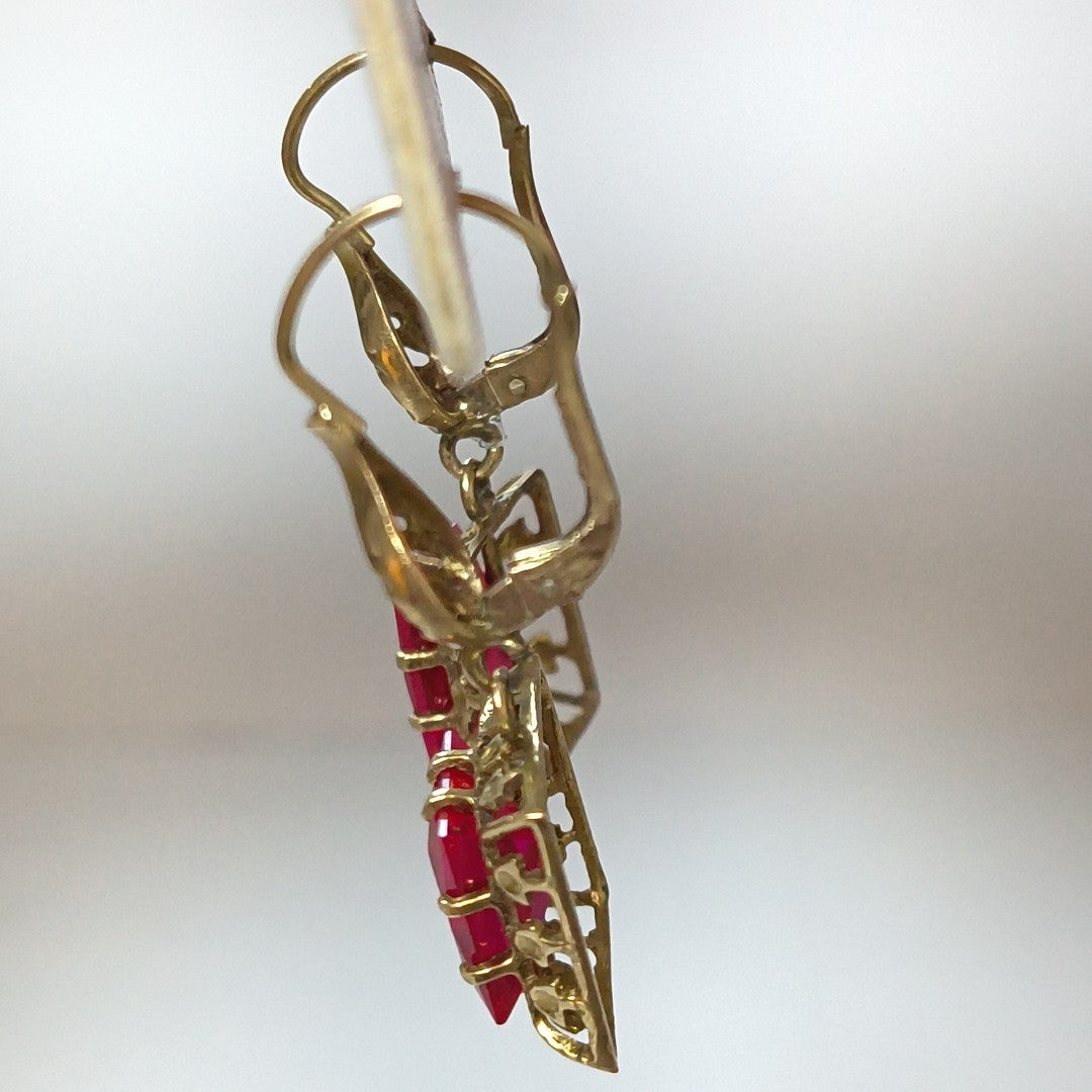 ARETES PAR ORO 10 K 4.7 GRMS (SEMINUEVO)