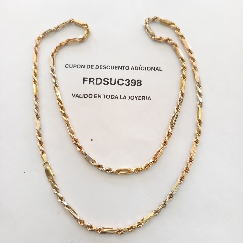 CADENA ORO 14 K 12.9 GRMS (SEMINUEVO)
