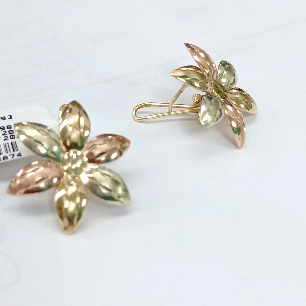 ARETES PAR ORO 8 K 3.7 GRMS (SEMINUEVO)