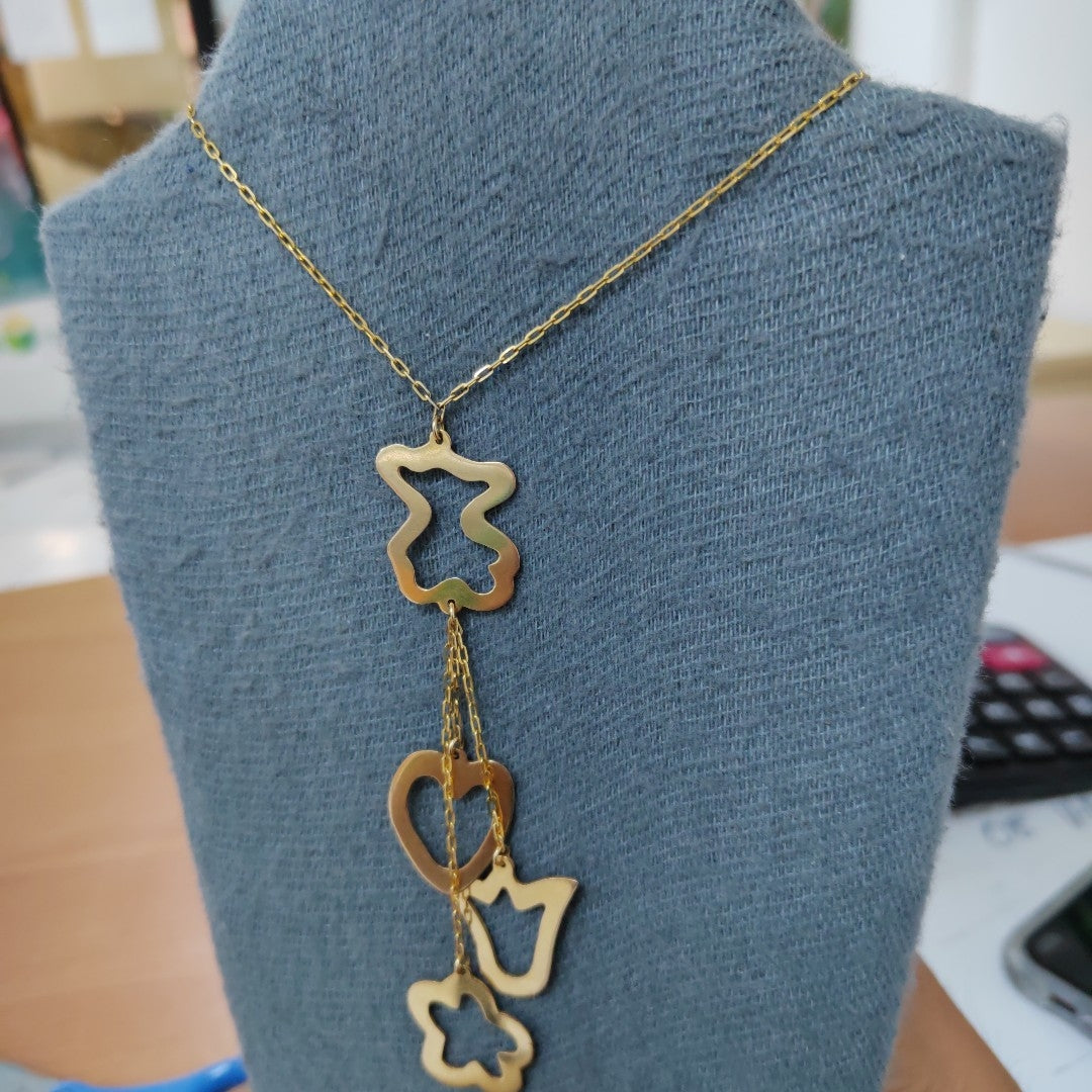 GARGANTILLA ORO 14 K 11,70 GRMS (SEMINUEVO)