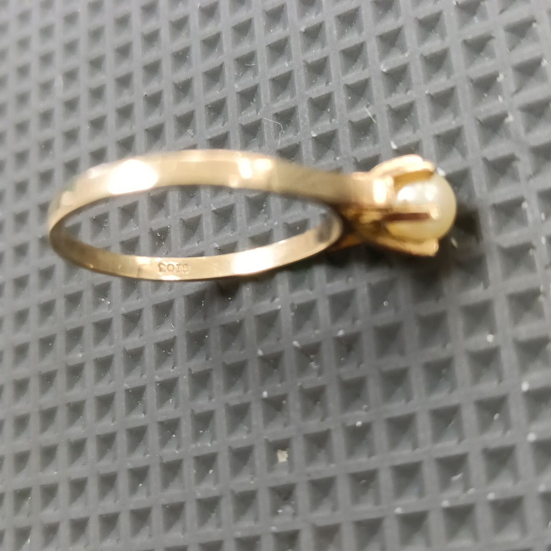 ANILLO ORO 10 K 1,20 GRMS (SEMINUEVO)