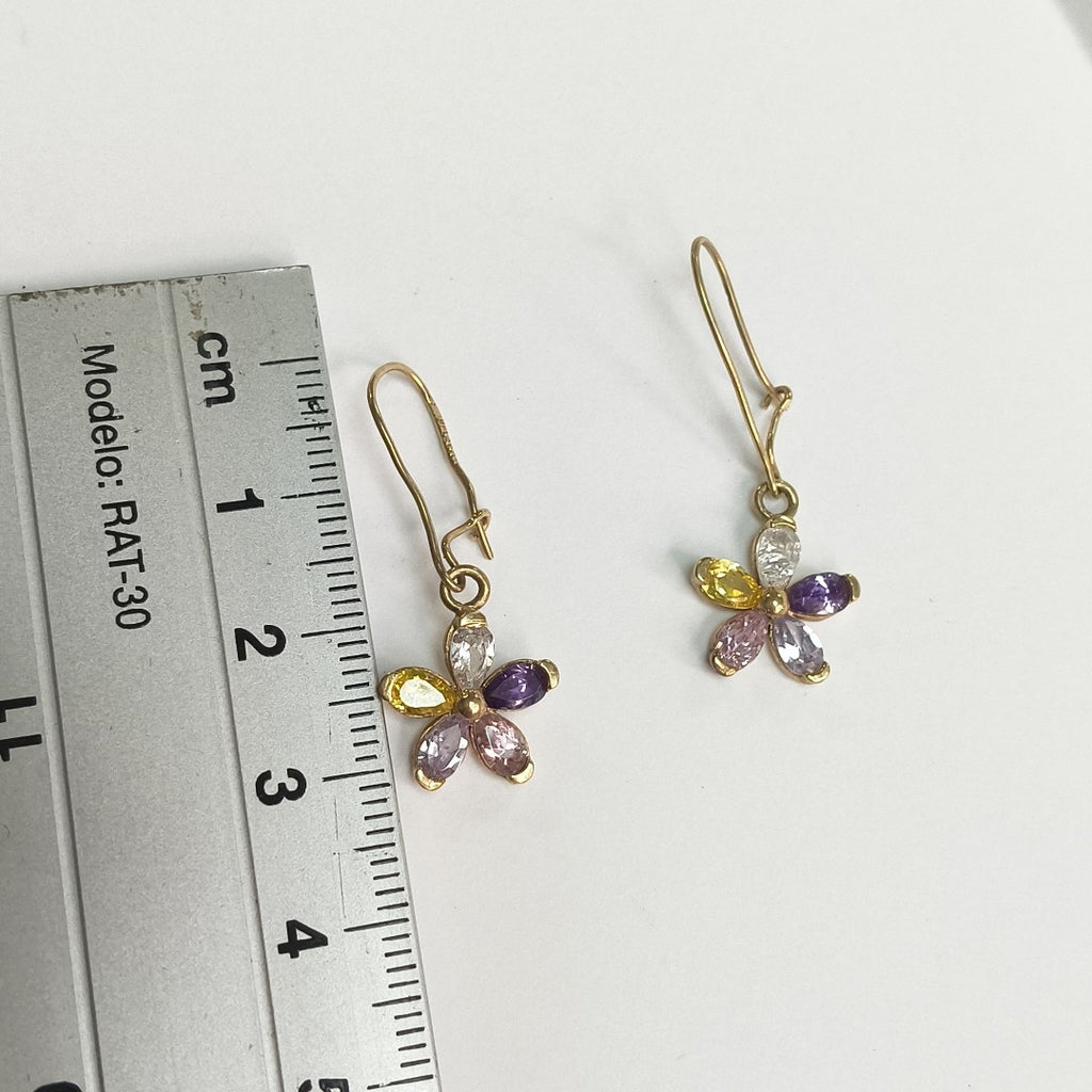 ARETES PAR ORO 10 K 2,30 GRMS (SEMINUEVO)