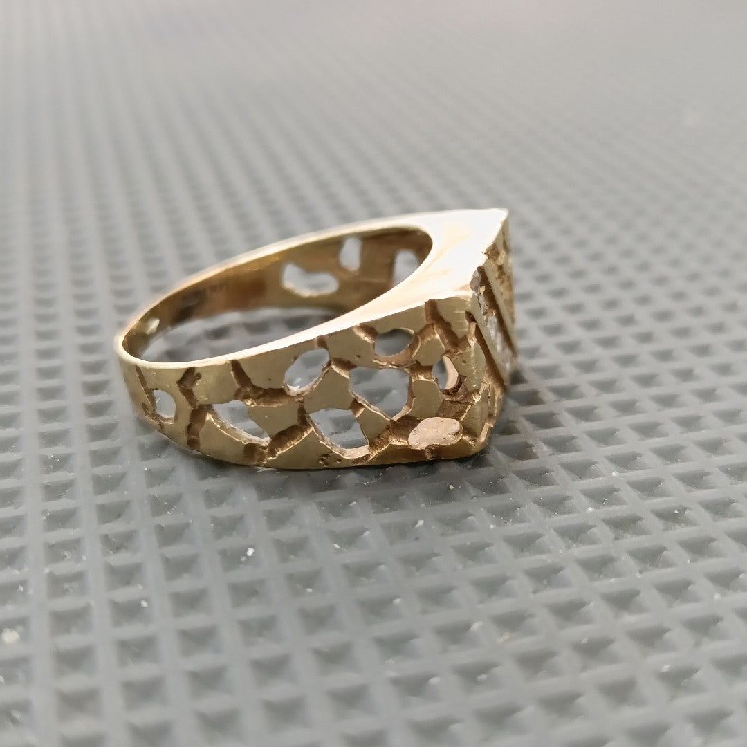 ANILLO ORO 14 K 5,40 GRMS (SEMINUEVO)