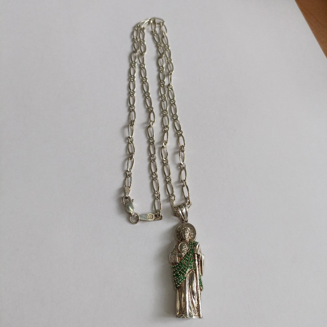 CADENA, DIJE PLATA 13.3 GRMS (SEMINUEVO)