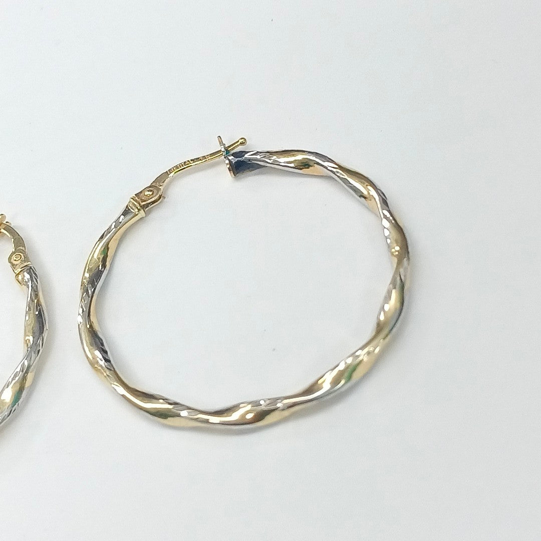 ARRACADAS PAR ORO 14 K 2 GRMS (SEMINUEVO)