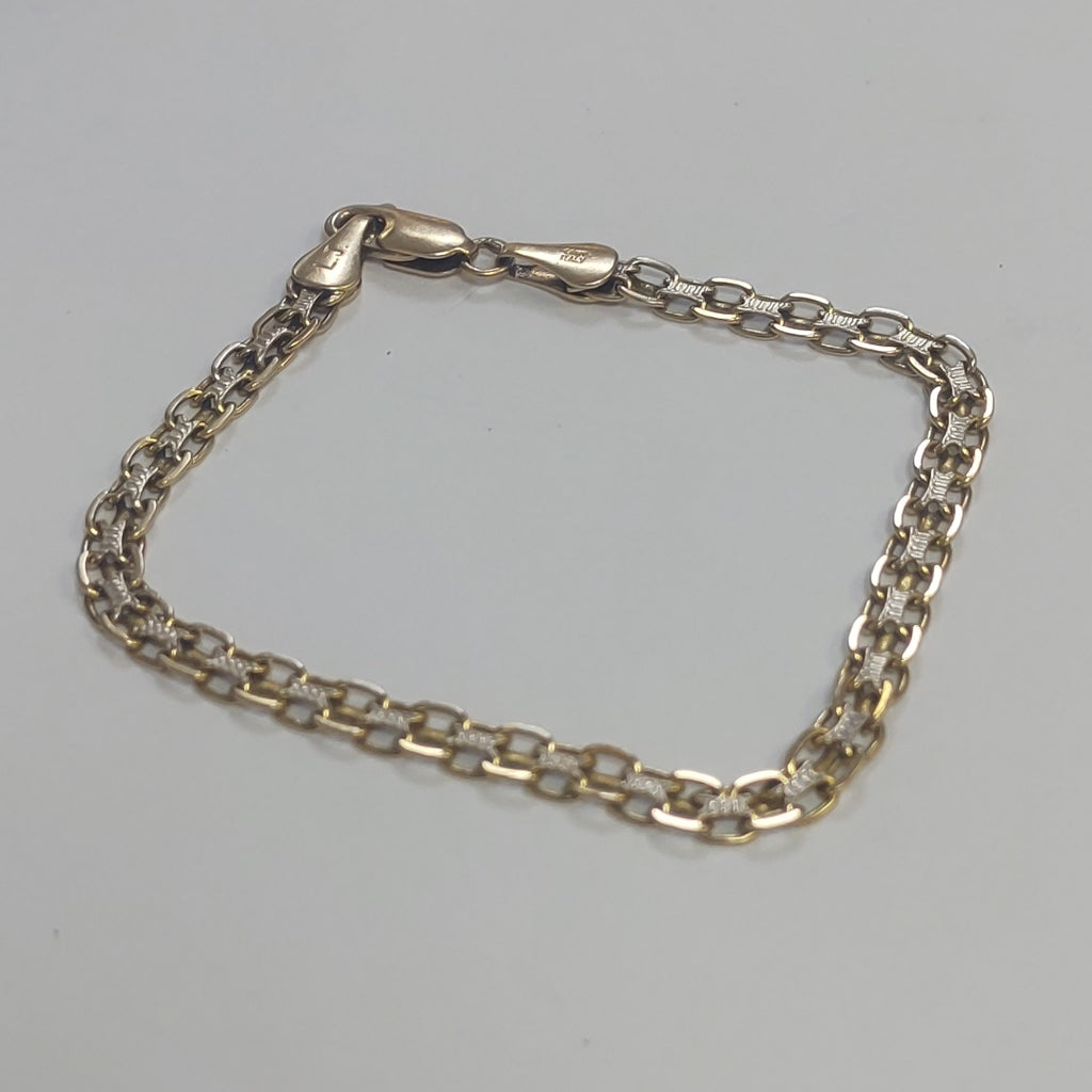 PULSERA ORO,RODIADO 14 K 5,10 GRMS (SEMINUEVO)