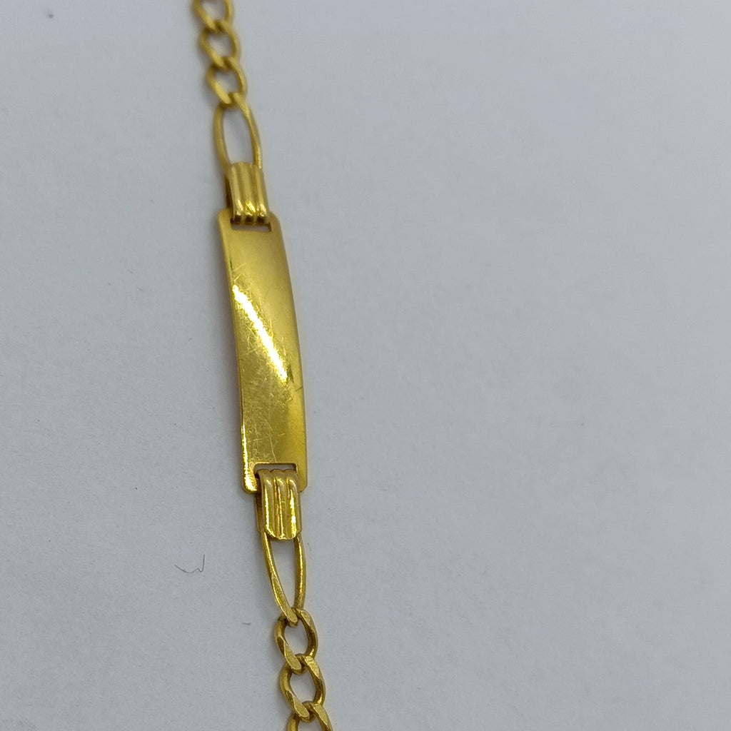 ESCLAVA ORO 14 K 3,10 GRMS (SEMINUEVO)