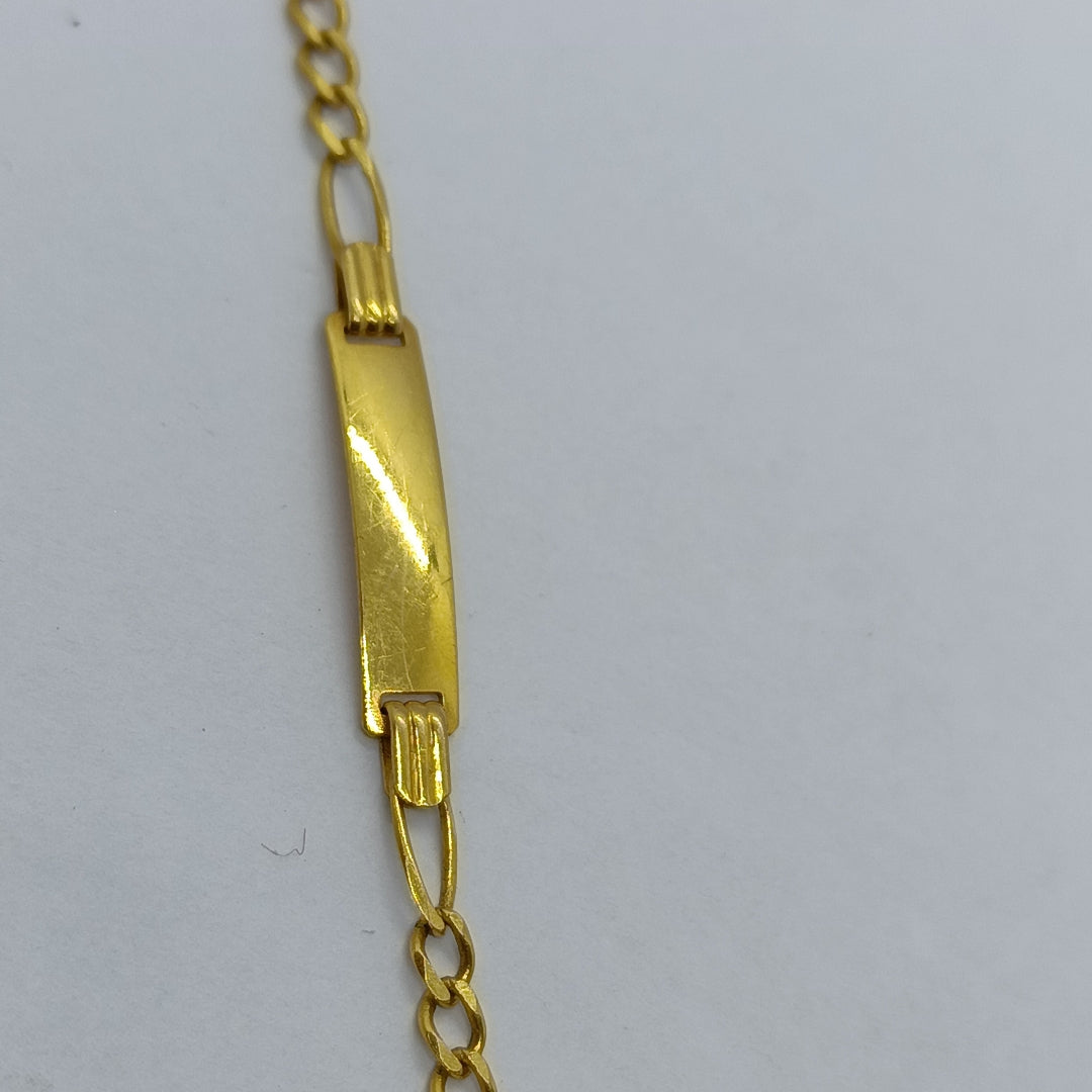 ESCLAVA ORO 14 K 3,10 GRMS (SEMINUEVO)