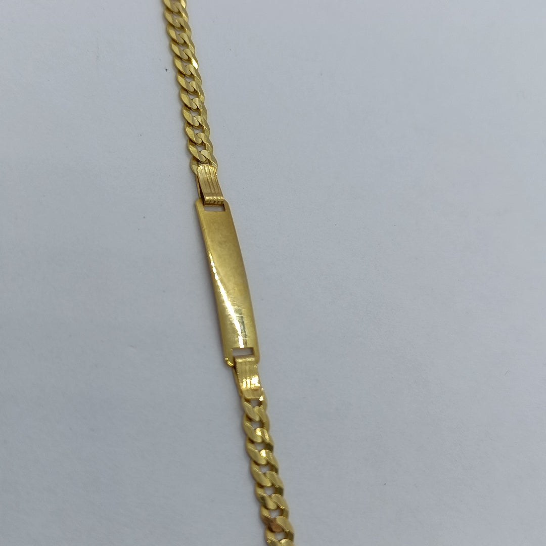ESCLAVA ORO 14 K 4,10 GRMS (SEMINUEVO)