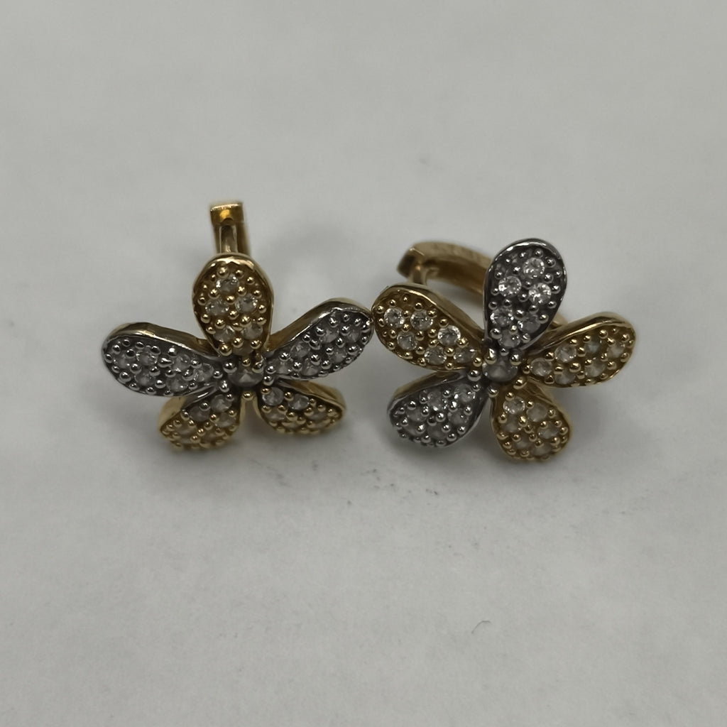 ARETES PAR ORO 14 K 4.1 GRMS (SEMINUEVO)