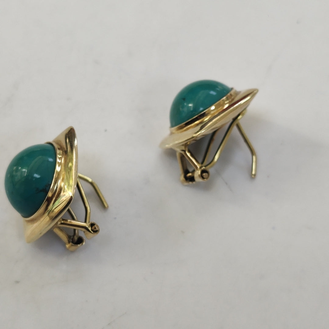 ARETES PAR ORO 14 K 5.4 GRMS (SEMINUEVO)