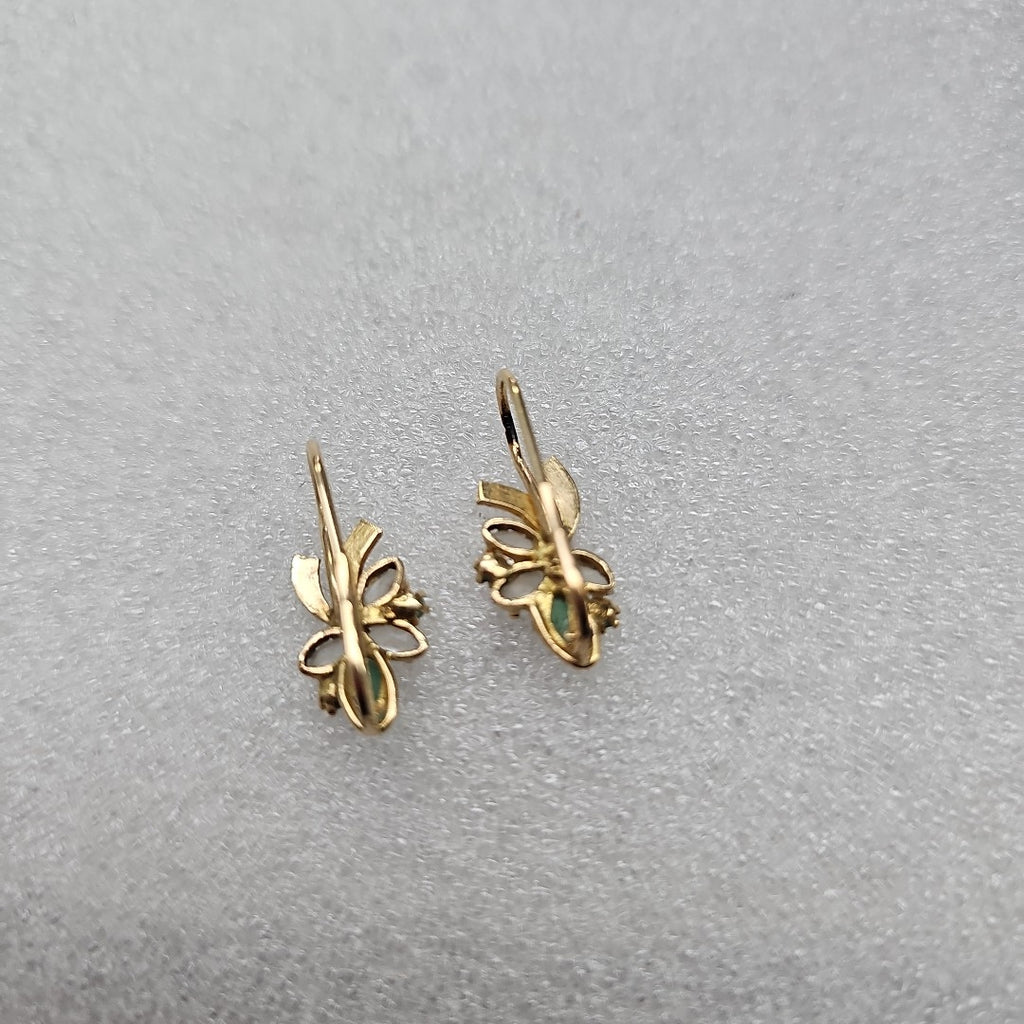 ARETES PAR ORO 14 K 3.1 GRMS (SEMINUEVO)