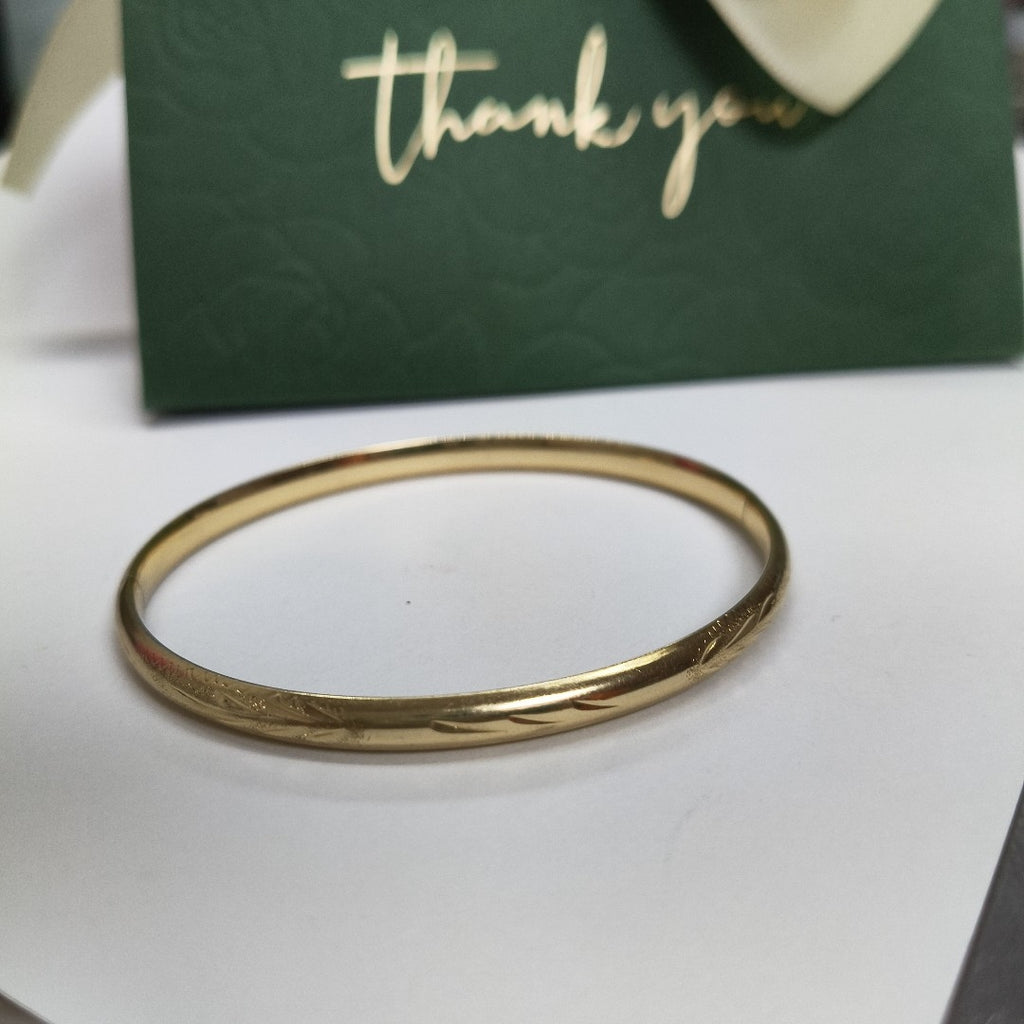 PULSERA RIGIDA ORO 14 K 5,00 GRMS (SEMINUEVO)