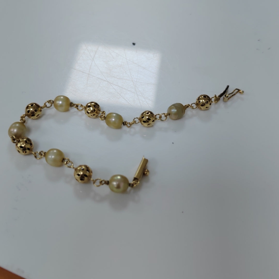 PULSERA ORO 14 K 7,00 GRMS (SEMINUEVO)