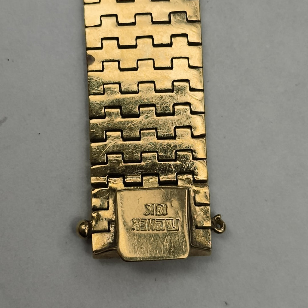 PULSERA RIGIDA ORO COMBINADO 16K 43.6 GRMS (SEMINUEVO)