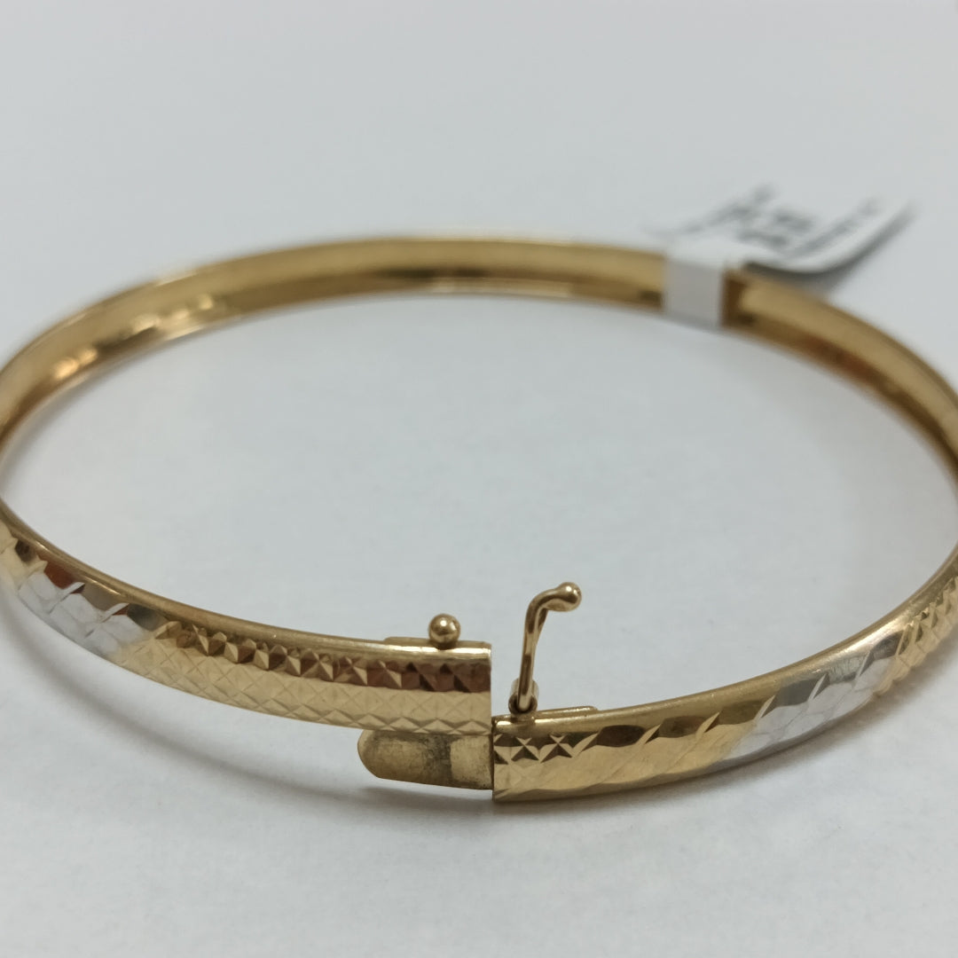 PULSERA RIGIDA ORO 14 K 4.1 GRMS (SEMINUEVO)
