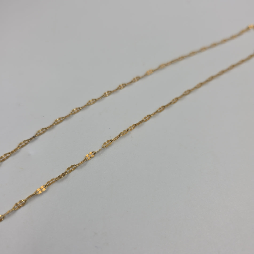 CADENA ORO 10 K 1,60 GRMS (SEMINUEVO)