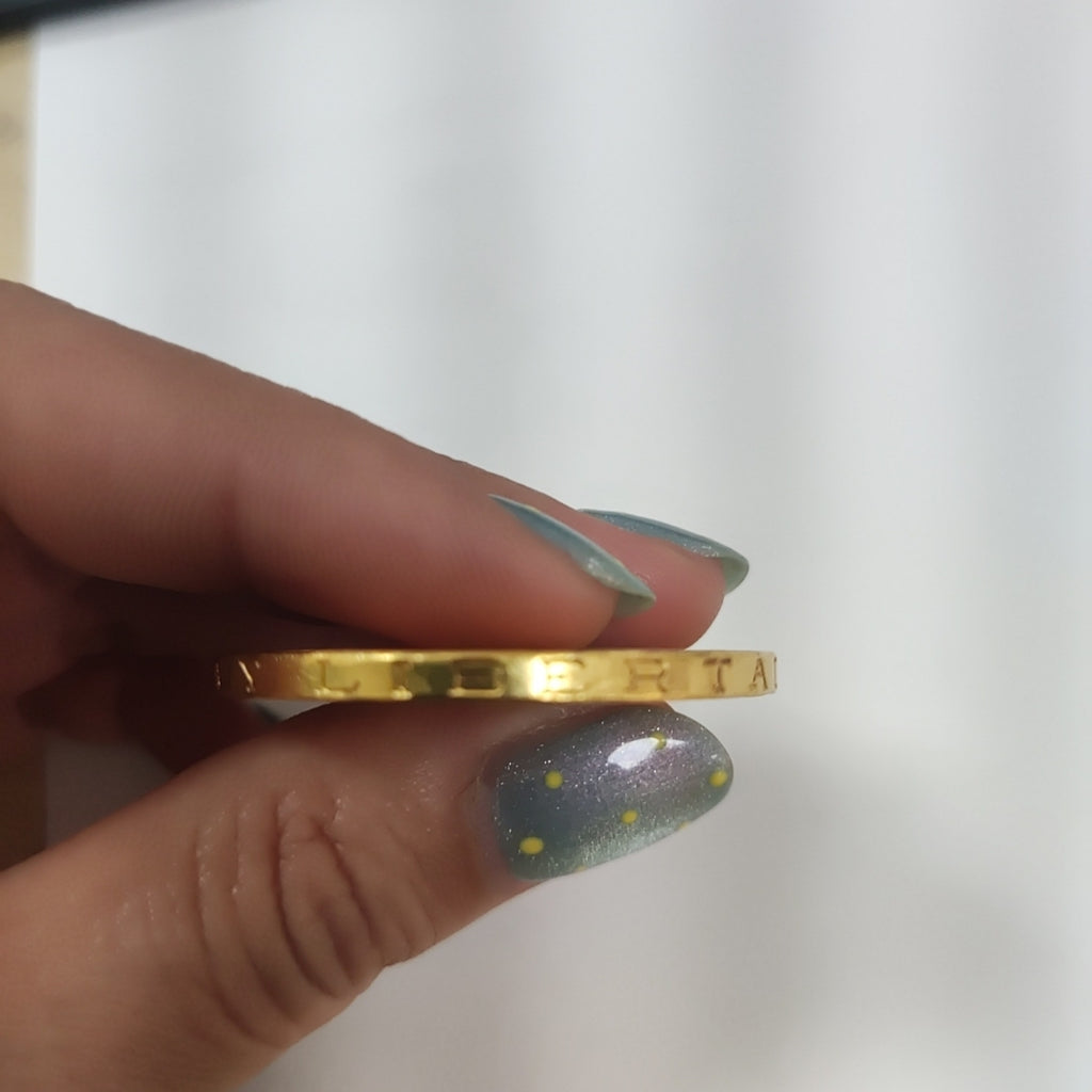K1 41.6 GRMS 21 K IDENTIFICACIÓN MONEDA NOMINATIVA MONEDAS PESOS 50 PESOS (SEMINUEVO)