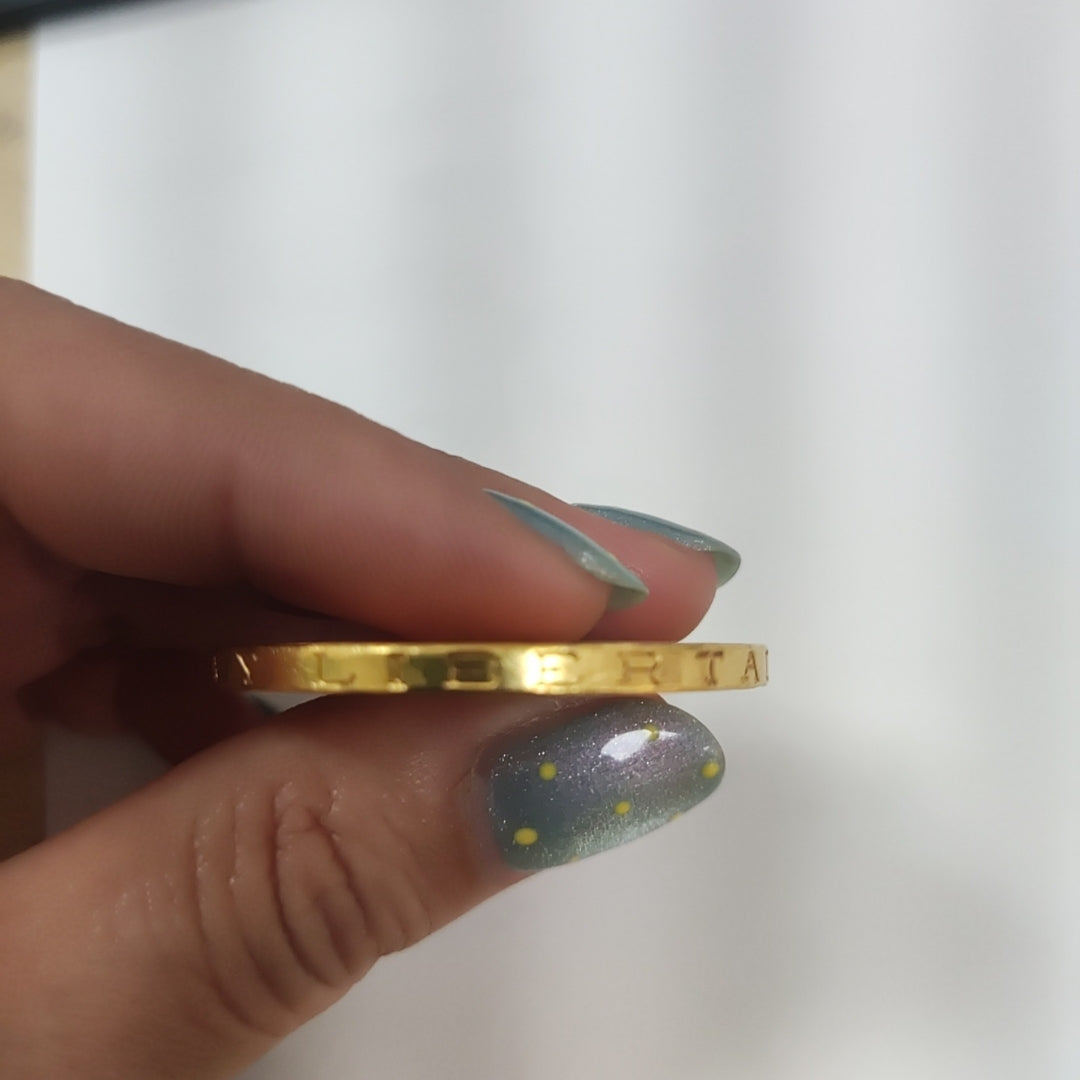 K1 41.6 GRMS 21 K IDENTIFICACIÓN MONEDA NOMINATIVA MONEDAS PESOS 50 PESOS (SEMINUEVO)