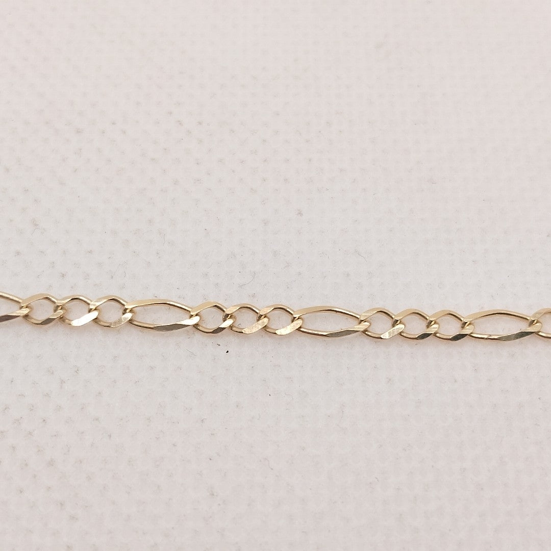 CADENAS TEJIDO 3X1 ORO 10K 60 CM 4.5 GR (NUEVO)