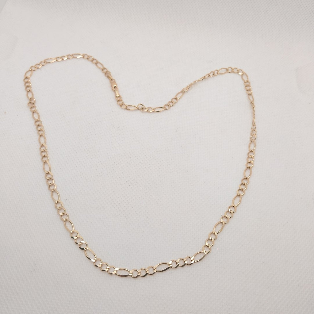 CADENAS TEJIDO 3X1 ORO 10K 50 CM 6.4 GR (NUEVO)