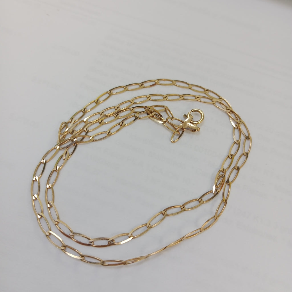 CADENA ORO 14 K 3.3 GRMS (SEMINUEVO)